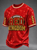 Men'S Football Fan Casual T-Shirt
