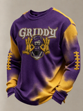 Men'S Football Printed Waffle T-Shirt