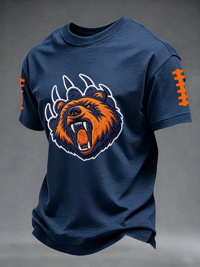 Men's Football Printed Short-Sleeve T-Shirt