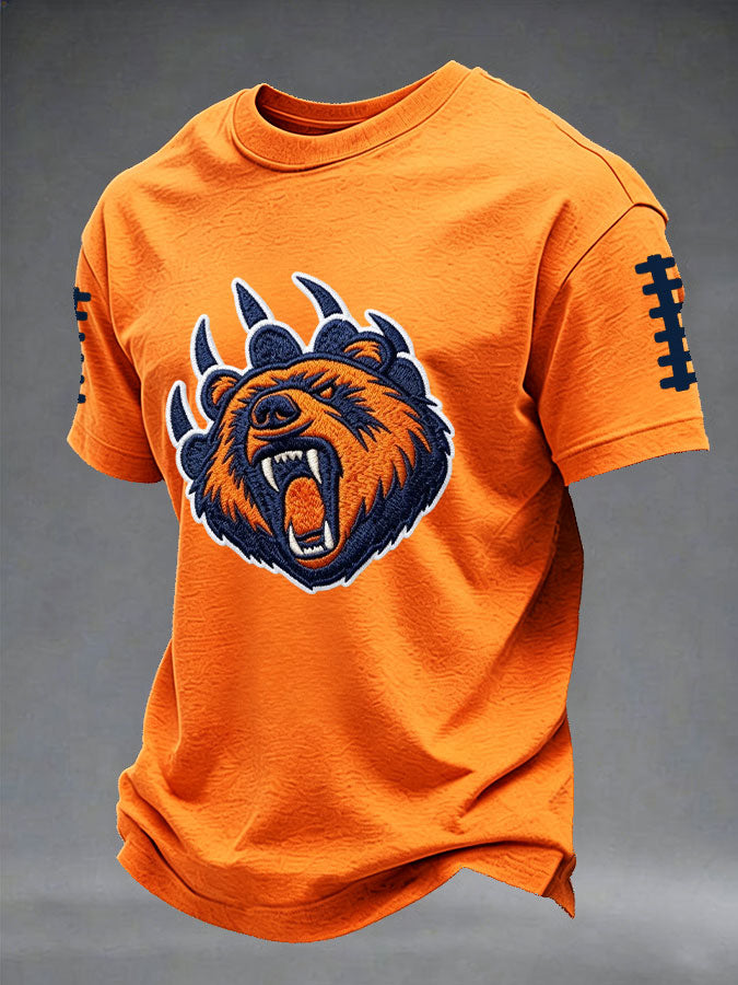 Men's Football Printed Short-Sleeve T-Shirt